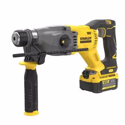 Marteau perforateur Stanley SFMCH900M22-QW; 2,0 J; SDS-plus; 18 V; 2x4,0 Ah accu. - Vue supplémentaire 6
