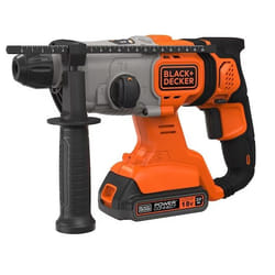 Marteau perforateur Black & Decker BCD900D1S-QW; 1,2 J; SDS-plus; 18 V; 1x2,0 Ah accu. + Chargeur