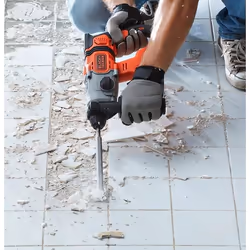 Marteau perforateur Black & Decker BCD900D1S-QW; 1,2 J; SDS-plus; 18 V; 1x2,0 Ah accu. + Chargeur
