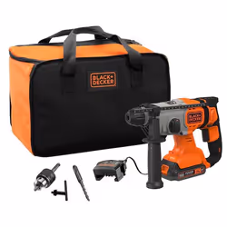 Black & Decker BCD900D1S-QW marteau rotatif SDS Plus - Vue supplémentaire 4