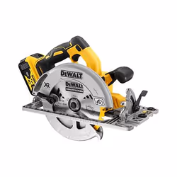 DeWALT DCS572P2, Bois, Noir, Jaune, Sans brosse, 18,4 cm, 5500 tr/min, 5,8 cm