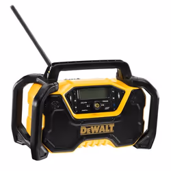 DeWALT DCR029-QW Radio portable Noir, Jaune