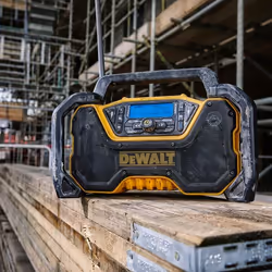 DeWALT DCR029-QW Radio portable Noir, Jaune - Vue supplémentaire 4