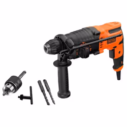 Black & Decker BEHS01-QS perceuse 1600 tr/min SDS Plus 2,6 kg Noir, Orange - Vue supplémentaire 4
