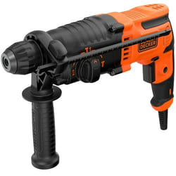 Black & Decker BEHS01K-QS perceuse 1600 tr/min SDS Plus Noir, Orange