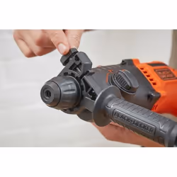 Black & Decker BEHS01K-QS perceuse 1600 tr/min SDS Plus Noir, Orange - Vue supplémentaire 11
