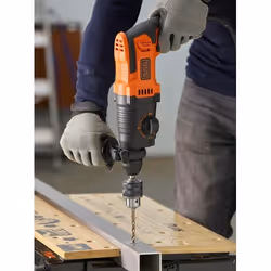 Black & Decker BEHS01K-QS perceuse 1600 tr/min SDS Plus Noir, Orange - Vue supplémentaire 7