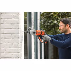 Black & Decker BEHS02K-QS perceuse 1200 tr/min SDS Plus Gris, Orange - Vue supplémentaire 10