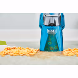 Black & Decker BHSB315J-QW aspirateur de table Bleu, Gris Sans sac