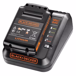 Black &amp; Decker BDC2A20, Ensemble de batterie et de chargeur, Lithium-Ion (Li-Ion), 1,5 Ah, 18 V, Black &amp; Decker, Noir