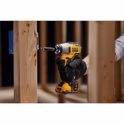 DeWALT DCF601N-XJ visseuse électrique et visseuse à percussion 1100 tr/min Noir, Jaune