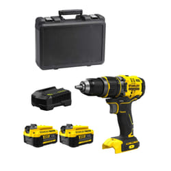 Perceuse à percussion sans fil Stanley SFMCD721M2K-QW; 18 V; 2x4,0 Ah accu.