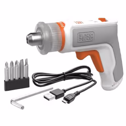 Black & Decker BCRTA01 180 tr/min Gris, Orange, Blanc