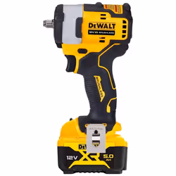 Clé à chocs DeWalt DCF903P1-QW; 3/8''; 12 V; 1x5,0 Ah accu.