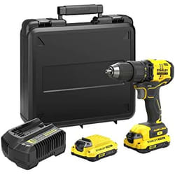 Perceuse Stanley SFMCD710D2K-QW; 18 V; 2x2 Ah accu.