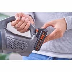 Black & Decker Dustbuster aspirateur de table Noir, Gris, Orange Sans sac