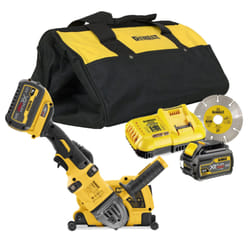 Mur chasseur DeWalt DCG4610T2-QW; 2x6,0 Ah accu.