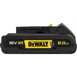 Batterie de rechange DEWALT 18V/2Ah XR - Li-ion - Secteur - Protection spéciale du boîtier