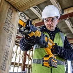 DeWALT DCS389T2-QW Scies alternatives 3000 spm Noir, Jaune - Vue supplémentaire 5