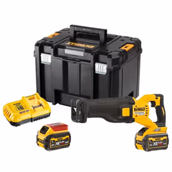 DeWALT DCS389X2-QW Scies alternatives 3000 spm Noir, Jaune