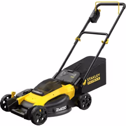Tondeuse à gazon sans traction, sans fil FatMax Moteur sans carbone pour une meilleure efficacité énergétique, une durée de f ...