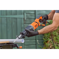 Black & Decker BES301-QS Scies alternatives 2800 spm 750 W Noir, Orange - Vue supplémentaire 11