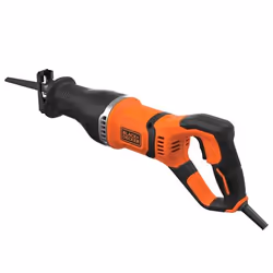 Black & Decker BES301 Scies alternatives 2800 spm 750 W Noir, Orange