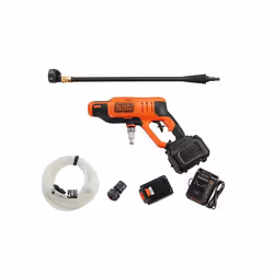 Black & Decker BCPC18D1-QW Nettoyeur haute pression Compact Batterie Orange - Vue supplémentaire 7