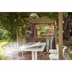 Black & Decker BCPC18D1-QW Nettoyeur haute pression Compact Batterie Orange - Vue supplémentaire 8