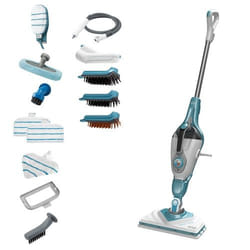 Black & Decker BHSM1610DSM Nettoyeur vapeur portable 0,5 L 1600 W Couleur aqua, Blanc