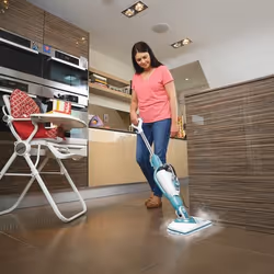 Black & Decker BHSM1610DSM Nettoyeur vapeur portable 0,5 L 1600 W Couleur aqua, Blanc - Vue supplémentaire 9
