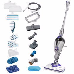 Black & Decker BHSM1615DSM nettoyeur vapeur Steam mop 0,5 L 1600 W Violet, Blanc - Vue supplémentaire 4