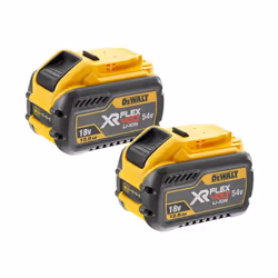 Description générale Le lot de 2 batteries FLEXVOLT 18/54 V Dewalt (DCB548Y2) est conçu pour offrir une puissance exceptionne ...