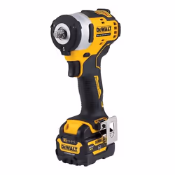 DeWALT DCF903P1G-QW, Visseuse à percussion, Poignée de pistolet, 3/8", Noir, Jaune, 2850 tr/min, 340 N·m