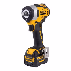 DeWALT DCF901P1G-QW, Visseuse à percussion, Poignée de pistolet, 1/2", Noir, Jaune, 2850 tr/min, 340 N·m
