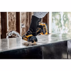 Meuleuse d'angle DeWalt DCS438E2T-QW; 18 V; 2x1,7 Ah accu.