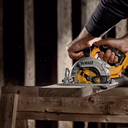 DeWALT DCS512P2-QW scie circulaire portative 14 cm Noir, Jaune 3600 tr/min