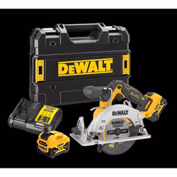 DeWALT DCS512P2-QW scie circulaire portative 14 cm Noir, Jaune 3600 tr/min - Vue supplémentaire 5