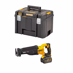 Scie sabre DeWalt XR DCS386T1; 18 V; 1x6,0 Ah accu.