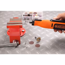 Outil rotatif Black & Decker BCRT8I-XJ; 7,2 V + 36 accessoires - Vue supplémentaire 7