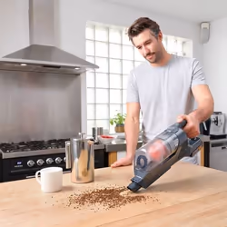Black & Decker BHFEA18D1 aspirateur de table Gris Sans sac