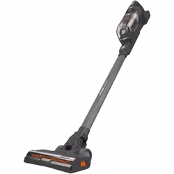 Black & Decker BHFEA520J-QW, Aspirateur réservoir cylindrique, Sec, Sans sac, 0,5 L, Cyclonique, Noir, Orange