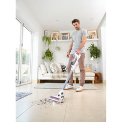 Black & Decker BHFEA515J aspirateur balai et balai électrique Batterie Sec Cyclonique Sans sac 0,5 L Orange, Blanc 1,5 Ah