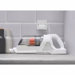 Black & Decker BHFEA515J aspirateur balai et balai électrique Batterie Sec Cyclonique Sans sac 0,5 L Orange, Blanc 1,5 Ah