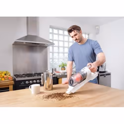 Black & Decker BHFEA515J aspirateur balai et balai électrique Batterie Sec Cyclonique Sans sac 0,5 L Orange, Blanc 1,5 Ah