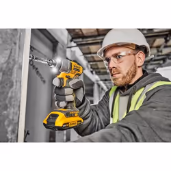 DeWALT DCF840D2T-QW visseuse électrique et visseuse à percussion 3200 tr/min Noir, Jaune