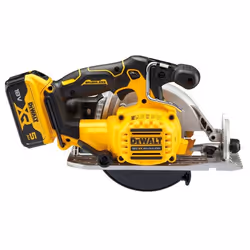 Scie circulaire sans fil DeWalt DCS565P2; 18 V; 2x5,0 Ah accu.