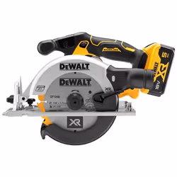 Scie circulaire sans fil DeWalt DCS565P2; 18 V; 2x5,0 Ah accu.
