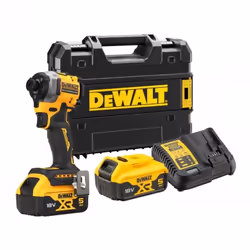 Pilote d'impact DeWalt DCF850P2T-QW; 18 V; 2x5,0 Ah accu.