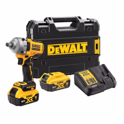 Clé à chocs DeWalt DCF891P2T-QW; 18 V; 2x5,0 Ah accu.